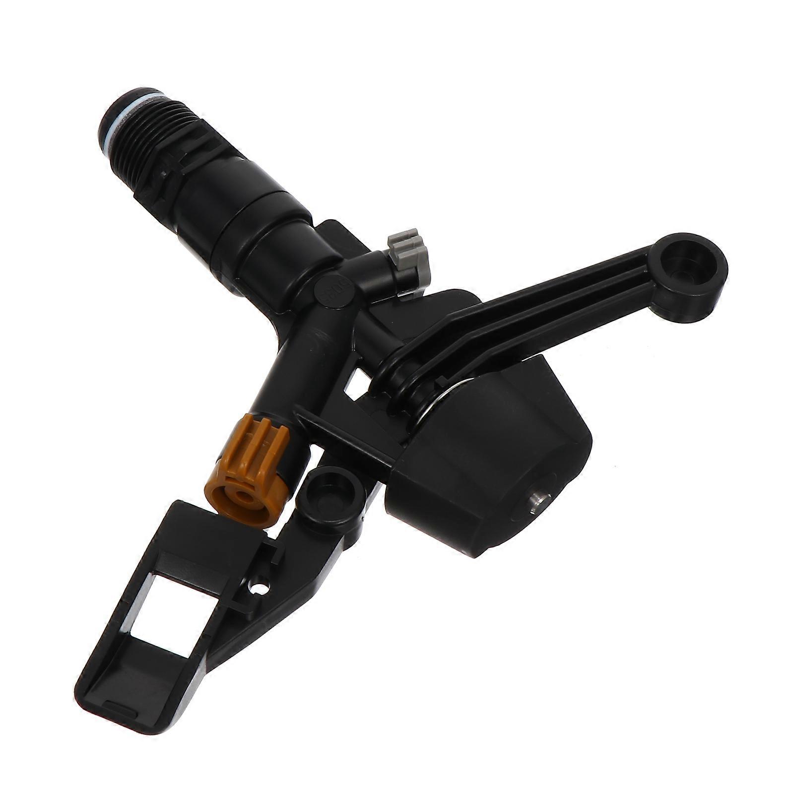 Adjustable Rocker Nozzle for Outdoor Use Durable Plastic Brown Easy to Operate Portable 1pc