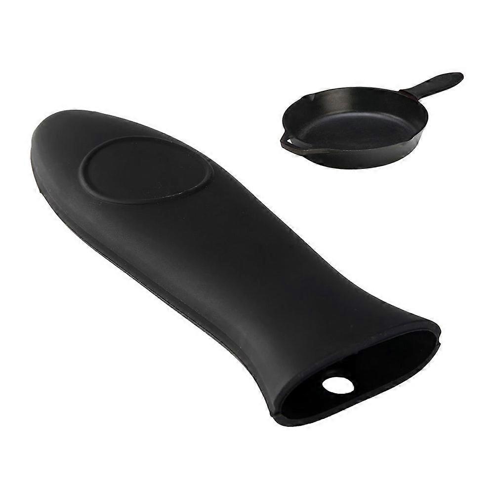 Frying Pan Handle Sleeve Silicone Anti-Slip Removable Grip Cookware Handles 14.30X5.00X2.00CM 3Pack