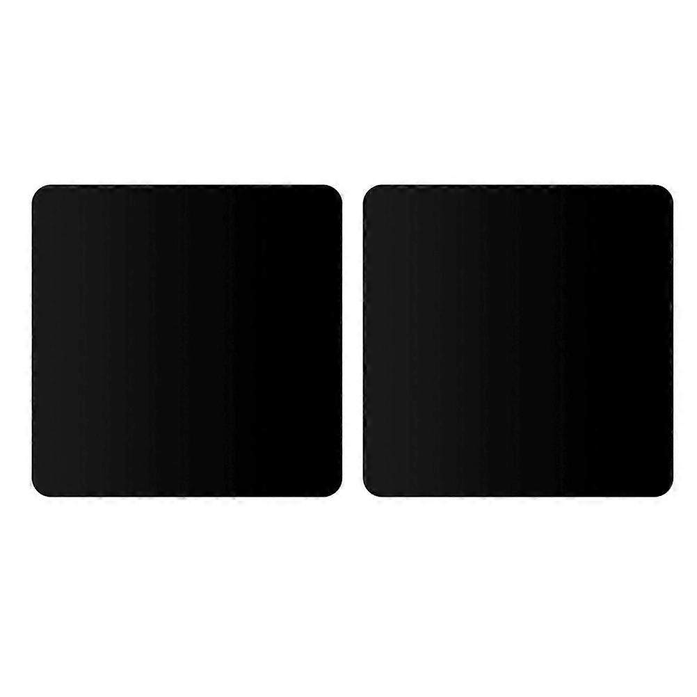 Acrylic Reflection Board for Photography Props with Black Color Ideal for Decor 2pcs