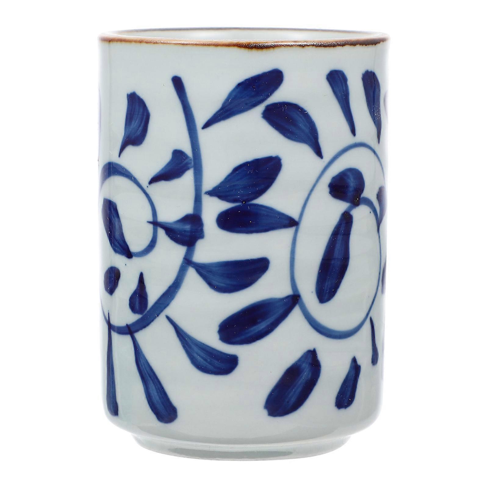 Beige Rough Ceramic Cup Ceramic Tea Cup for Household