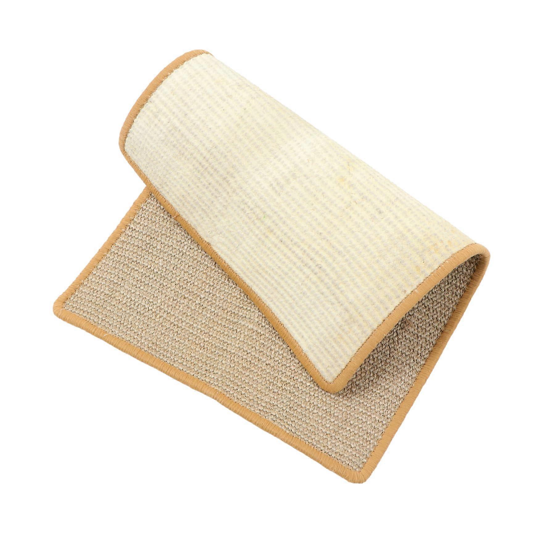 Cat Scratching Mat Eco-Friendly Material Non-Slip Versatile Furniture Protection Ideal Cat Sleeping Spot Living Spaces