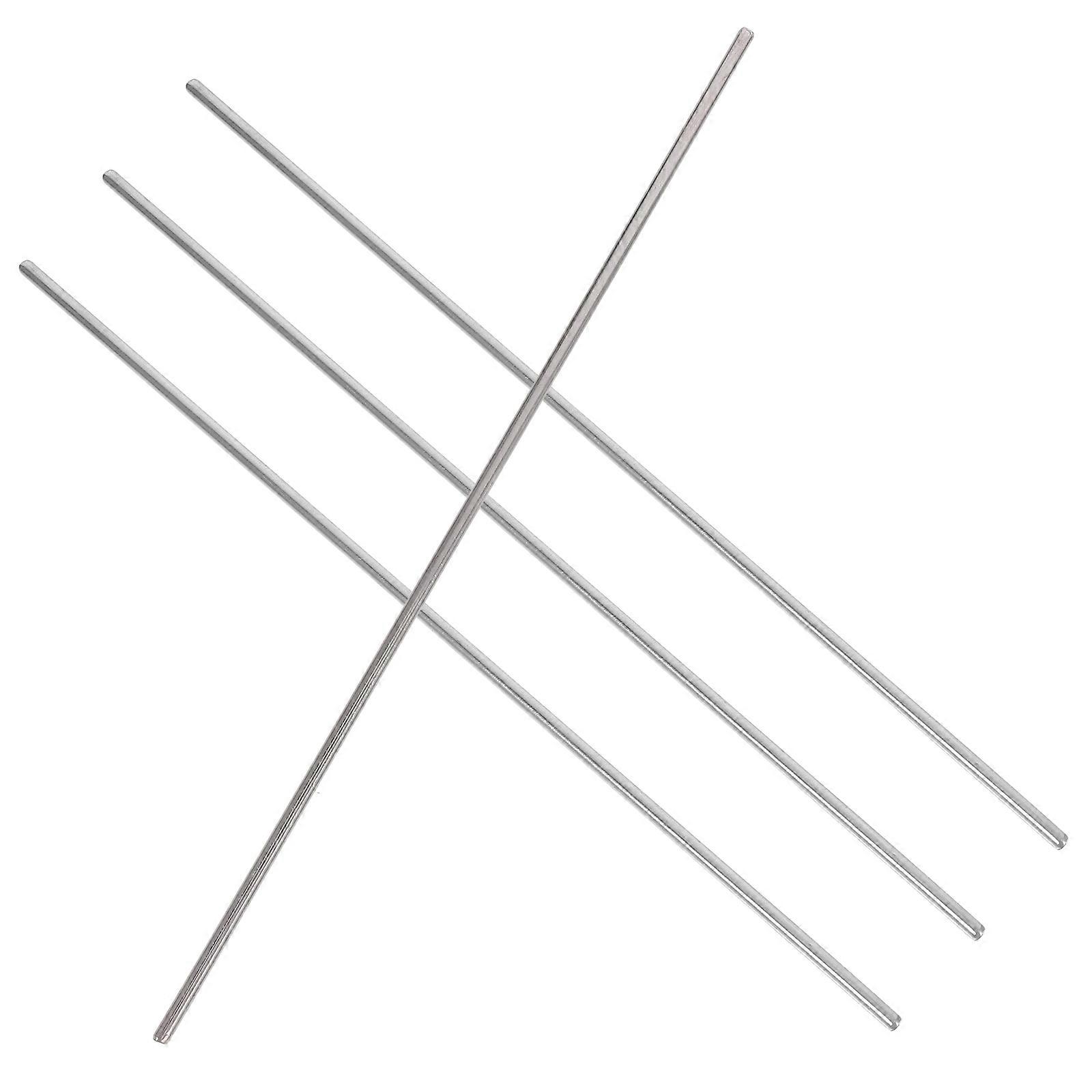 Stainless Steel Blocking Pins Set for Daily Use Ideal for Crocheting and DIY Crafting Silver 4Pcs