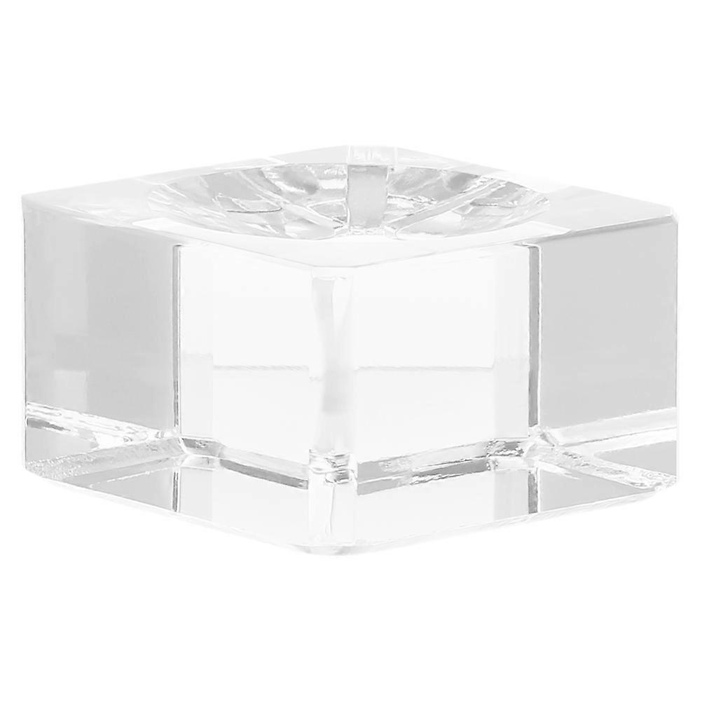 Clear Crystal Ball Stand Transparent Display for Crystal Set Desktop Holder