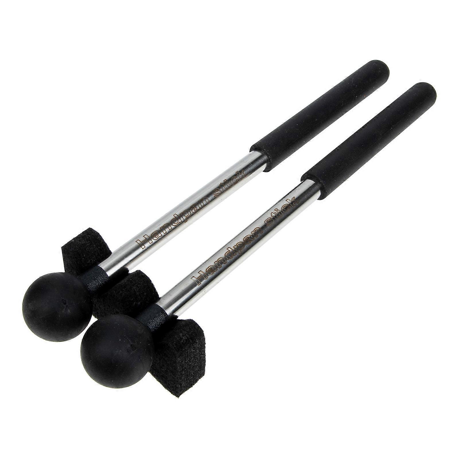 Rubber Tongue Drum Sticks for Music Playing 1Pair with Mallet Holder