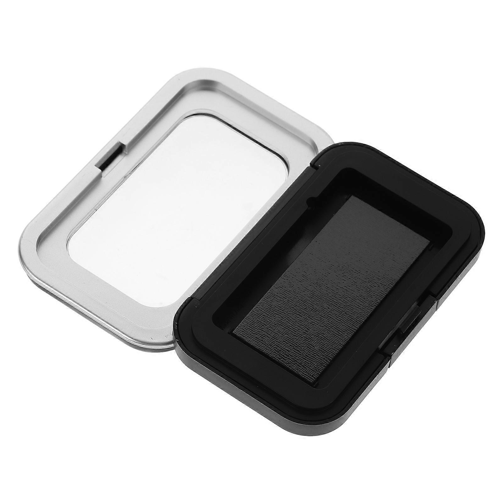 Magnetic Needle Container Thread Storage Rectangular Tin Containers Home Use Sewing Box 3.1×2×0.5in Handicraft Enthusiasts 1Pcs