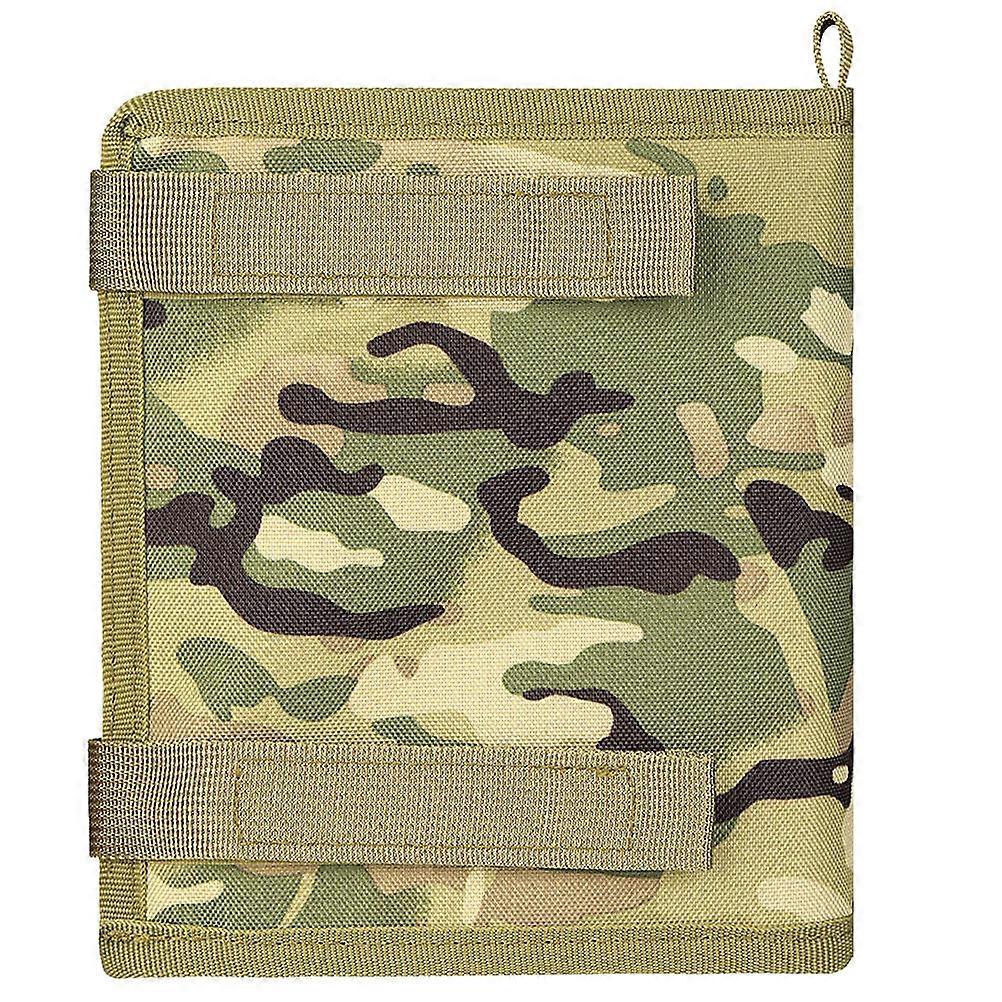 Camouflage Outdoor Binder for Maps and Notebooks – Hiking, Camping & Adventure Storage Organizer