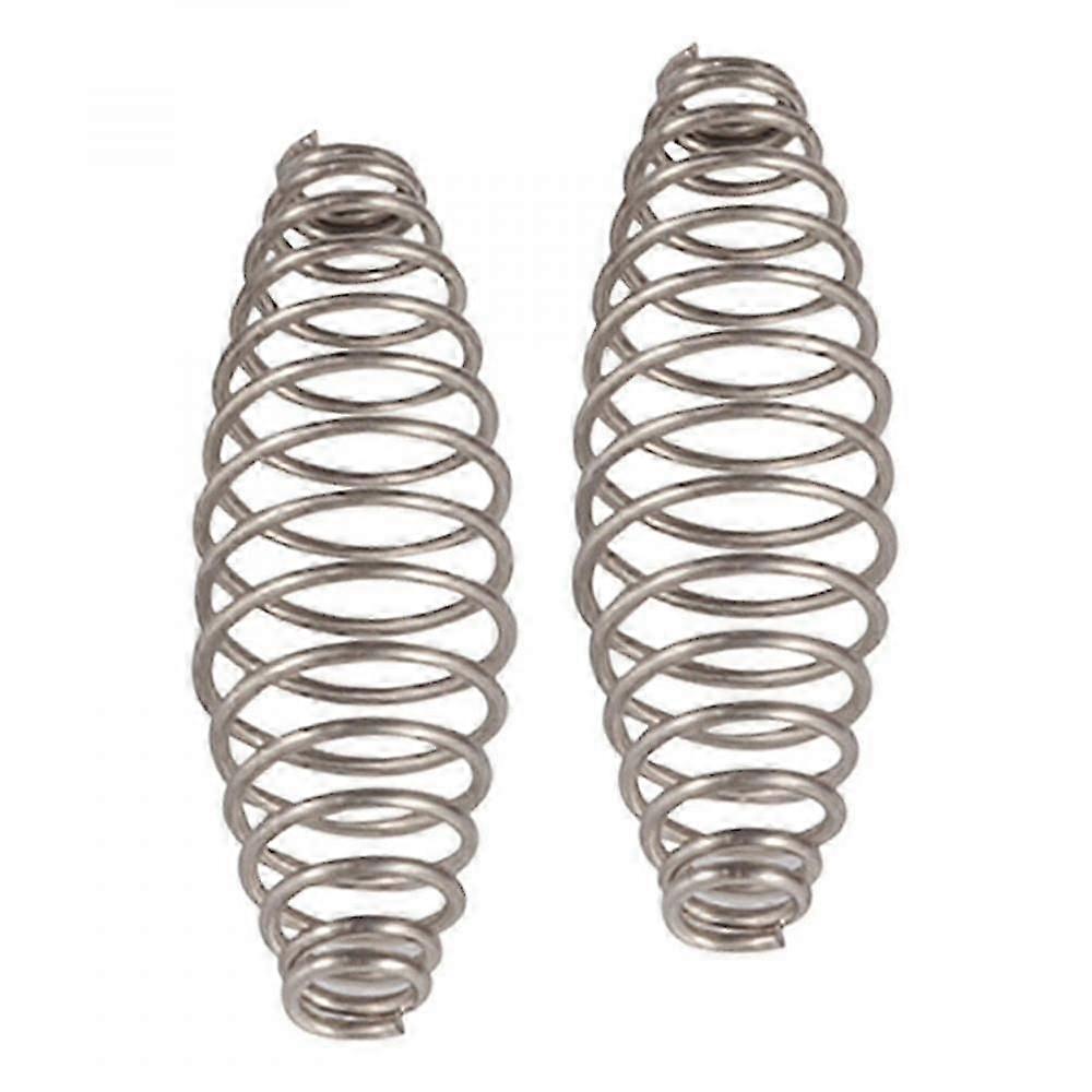 Outdoor Grill Handle Spring Grill Stove Handle Durable Oval Elasticity Spring Bbq Barbecue Handle For Camping Grill Accessory RIS