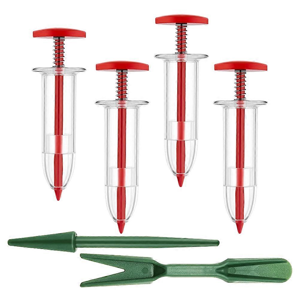 Hemoton 1 Set Seeds Spreader Plastic Seeder Tools Garden Seed Dispenser Planter Handheld