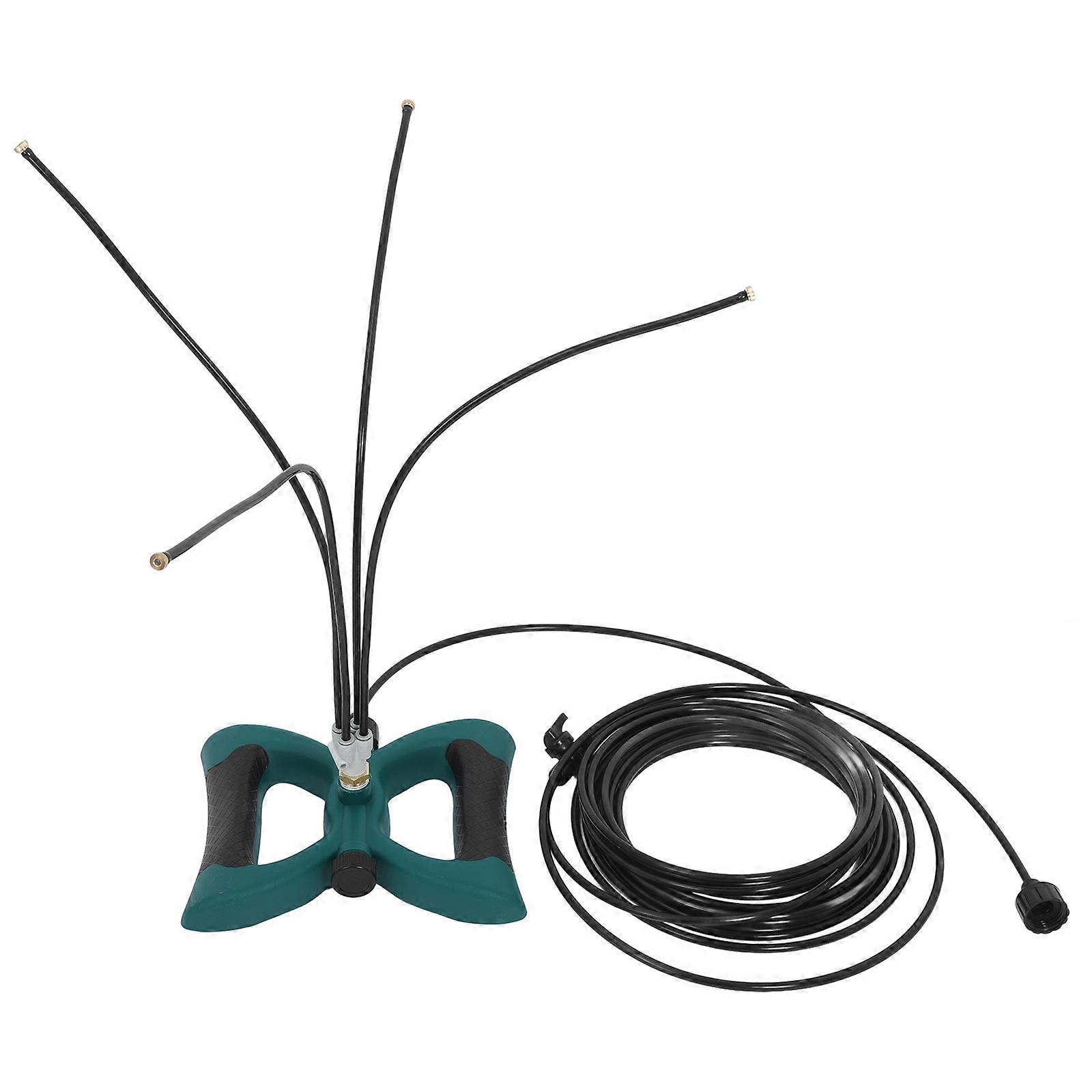 1 Set Portable Water Misters High Performance Standalone Misting System for Outdoor Use with Hose Connection