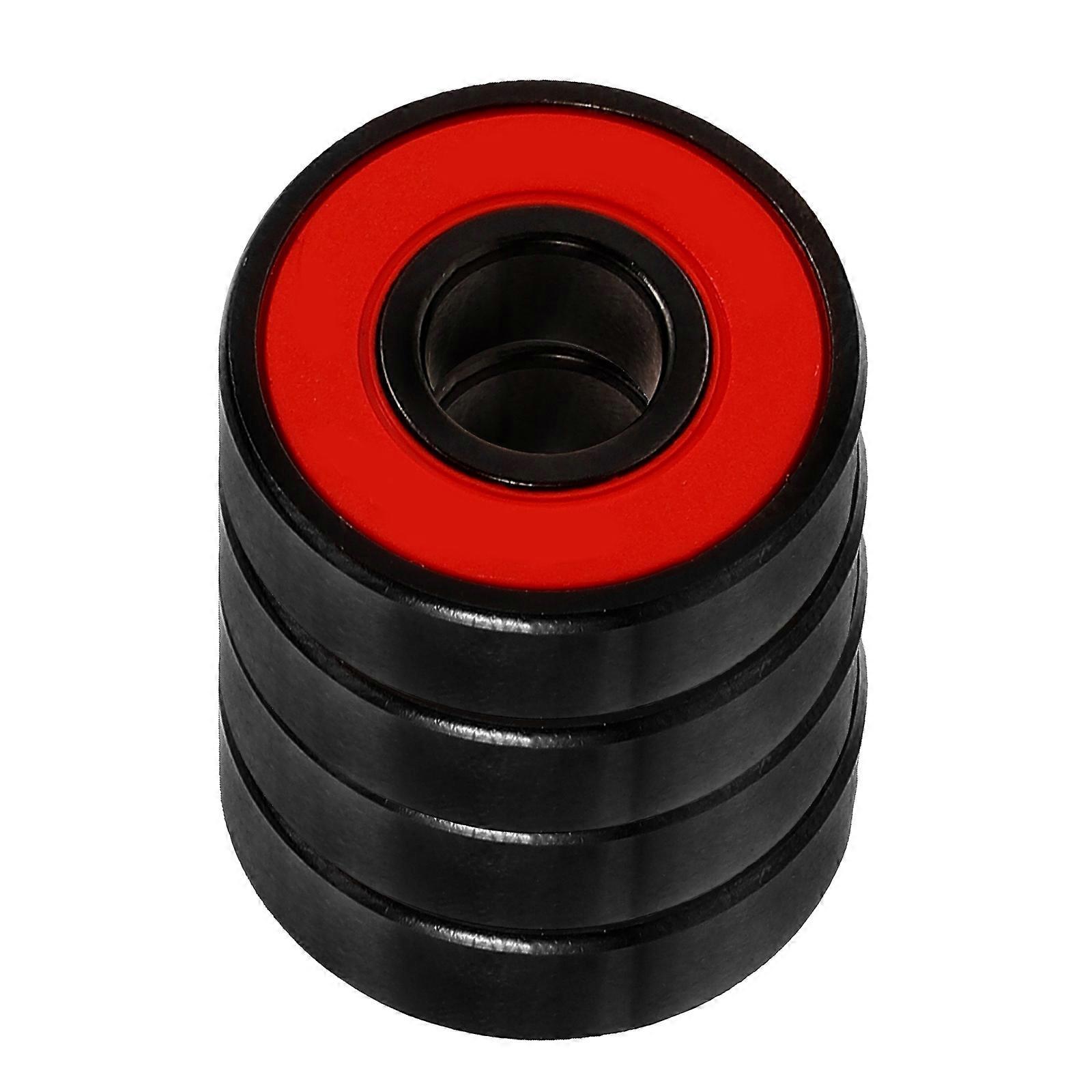 Durable Steel Bearings for Skateboard with High Speeds and Low Noise 4pcs Home Use