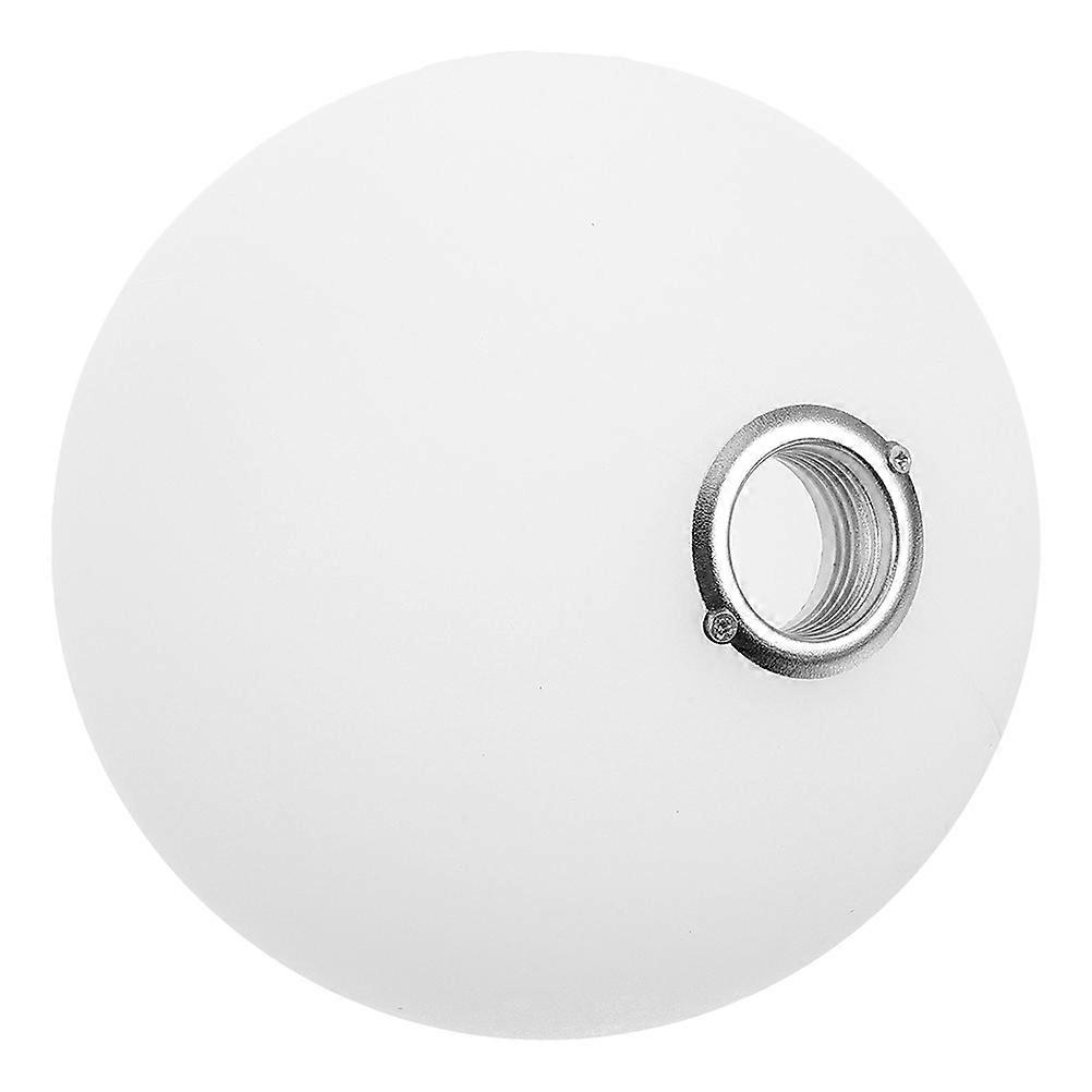 Round Lamp Shade Covers Chandeliers Lampshade For Interior Lighting Modern Style White Color Plastic Material Light Diffusion 1Pack