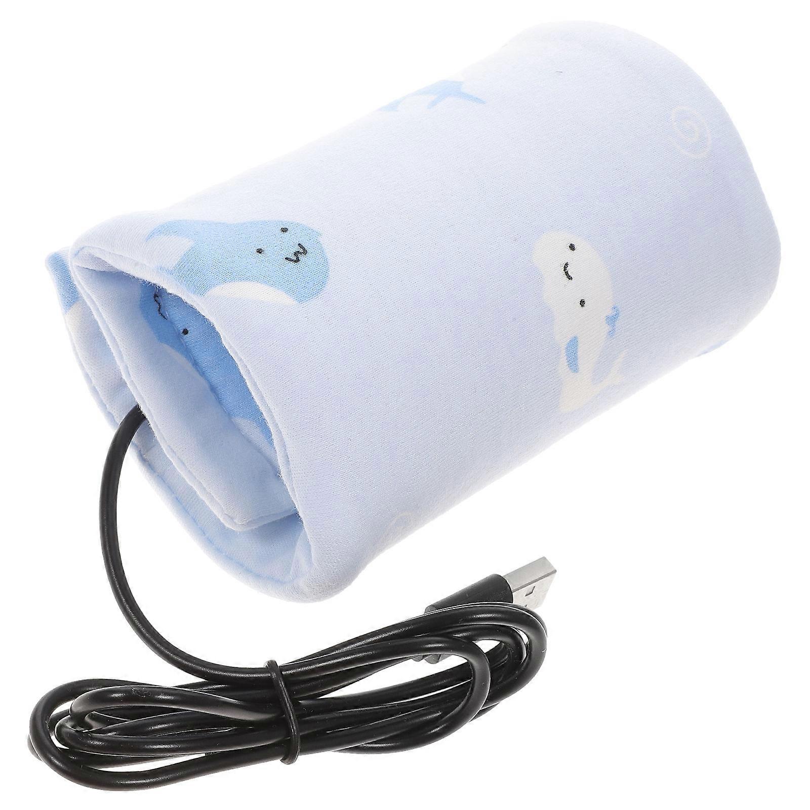 USB Portable Bottle Warmer for Breastmilk Efficient Heating & Insulation Design for Travel and Daily Use