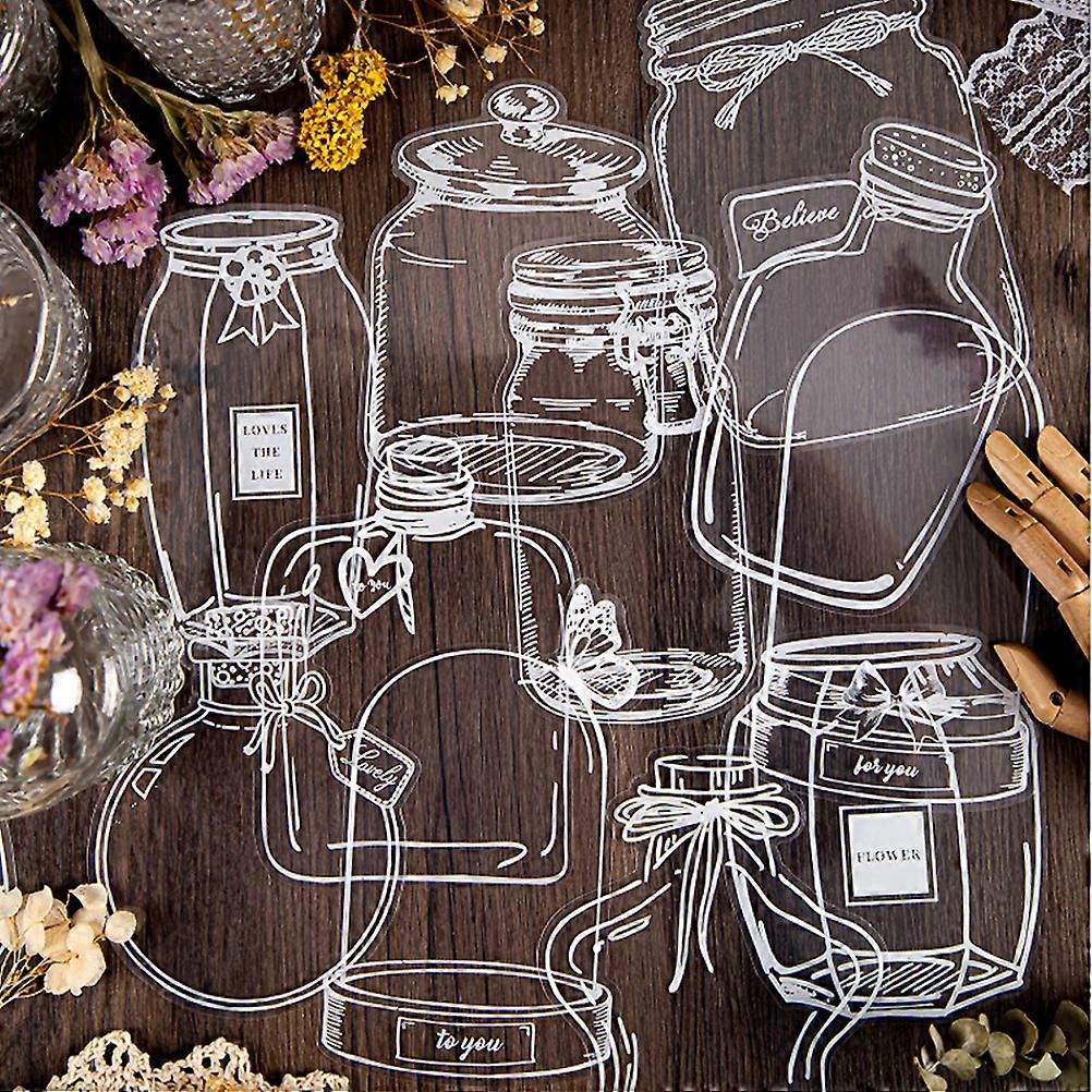 20 kpl läpinäkyviä kuivakukkakirjanmerkkejä, kotitekoisia kauniita kukkakirjanmerkkejä, tee-se-itse-kuivakukkakirjanmerkki, lasitarrat