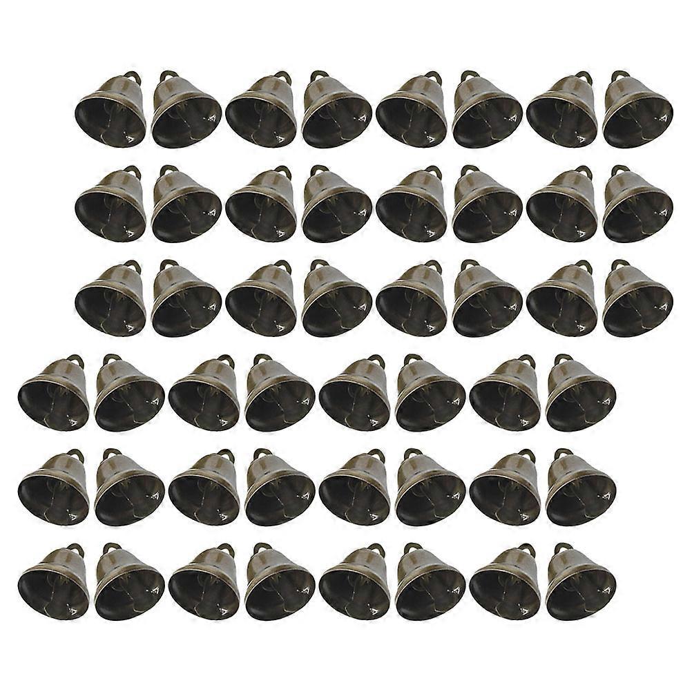 Tiny Craft Bells 200Set Iron Bell Pendants Suitable For Various Occasions Emphasizing Your DIY Craft Creativity