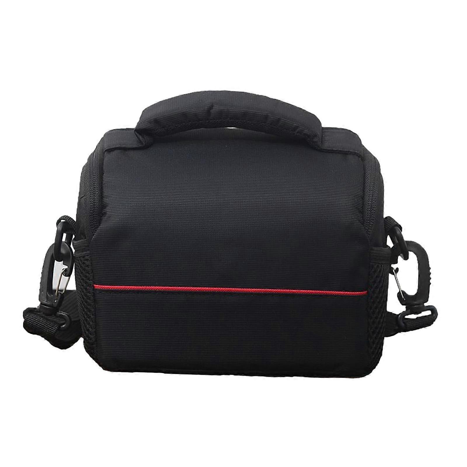 Small Camera Bag Black - Compact Shoulder Bag for Travel, Compatible with DSLR, SLR, Mirrorless Cameras, Unisex