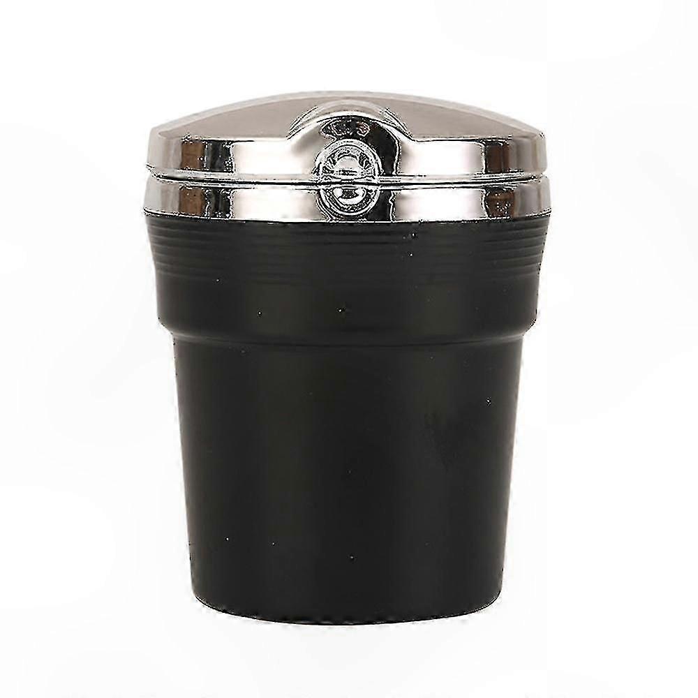 LED Light Car Ashtray - Storm Pattern Design