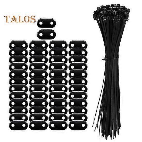 Privacy Screen Buttons with Zip Ties Fence Privacy Screen Fixing Kit Weatherproof Privacy Screen Installation Accessories for Balcony Railing Garden