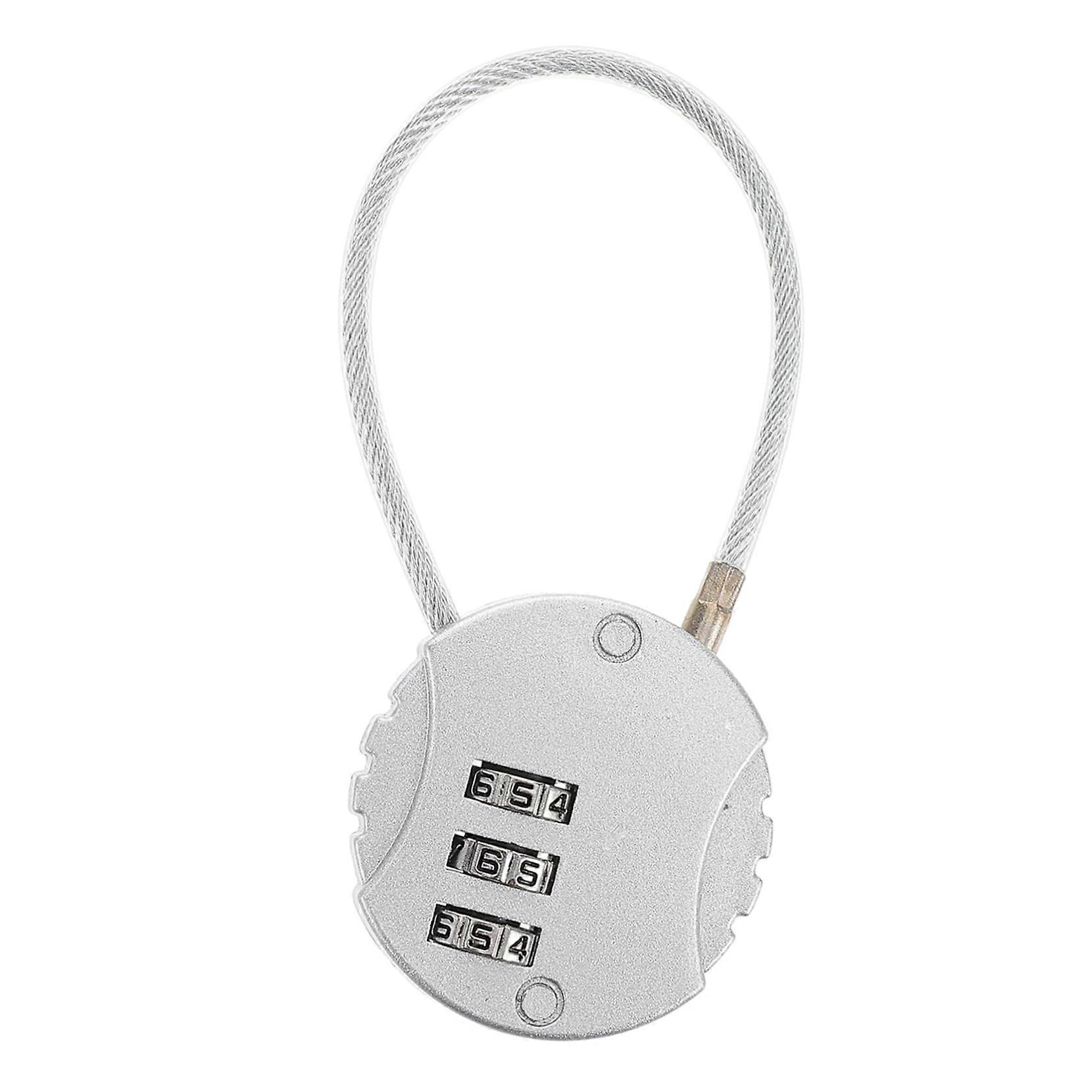 Klein luggage lock Small combination lock for backpacks Portable padlock for lockers Versatile and multipurpose