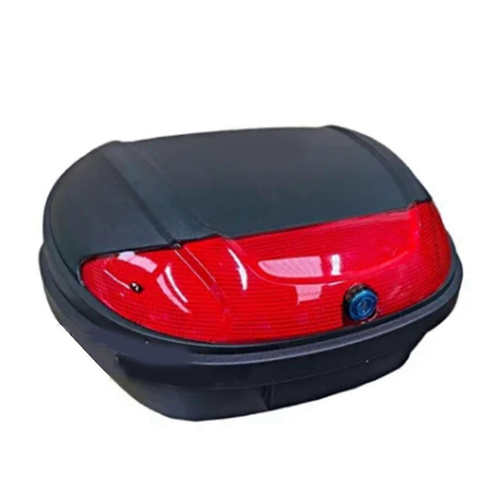 Universal 52L motorcycle top box waterproof shockproof storage for scooter