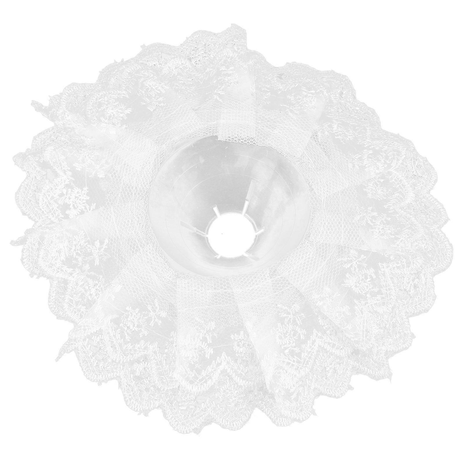 Bridal Bouquet Collar, Wedding Decor with Lace Flower Design