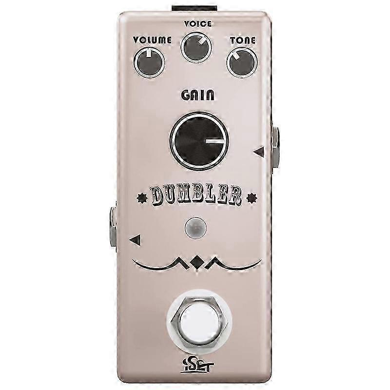 Compact Effect Pedal for Guitar Bass True Bypass Mini Footswitch Design