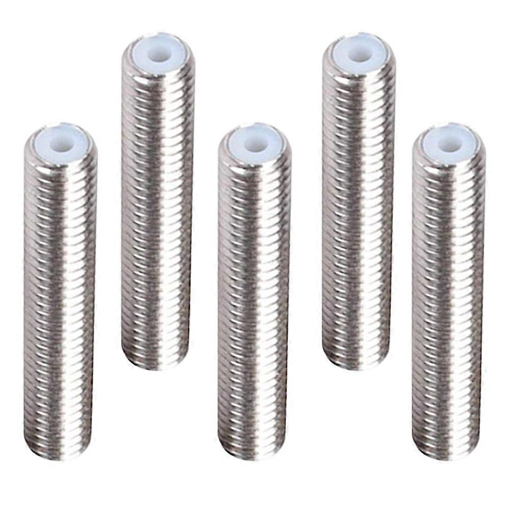 3D Printer Accessory Set Including 5 Stainless Steel PTFE Tubes Designed For 3D Printing Enthusiasts