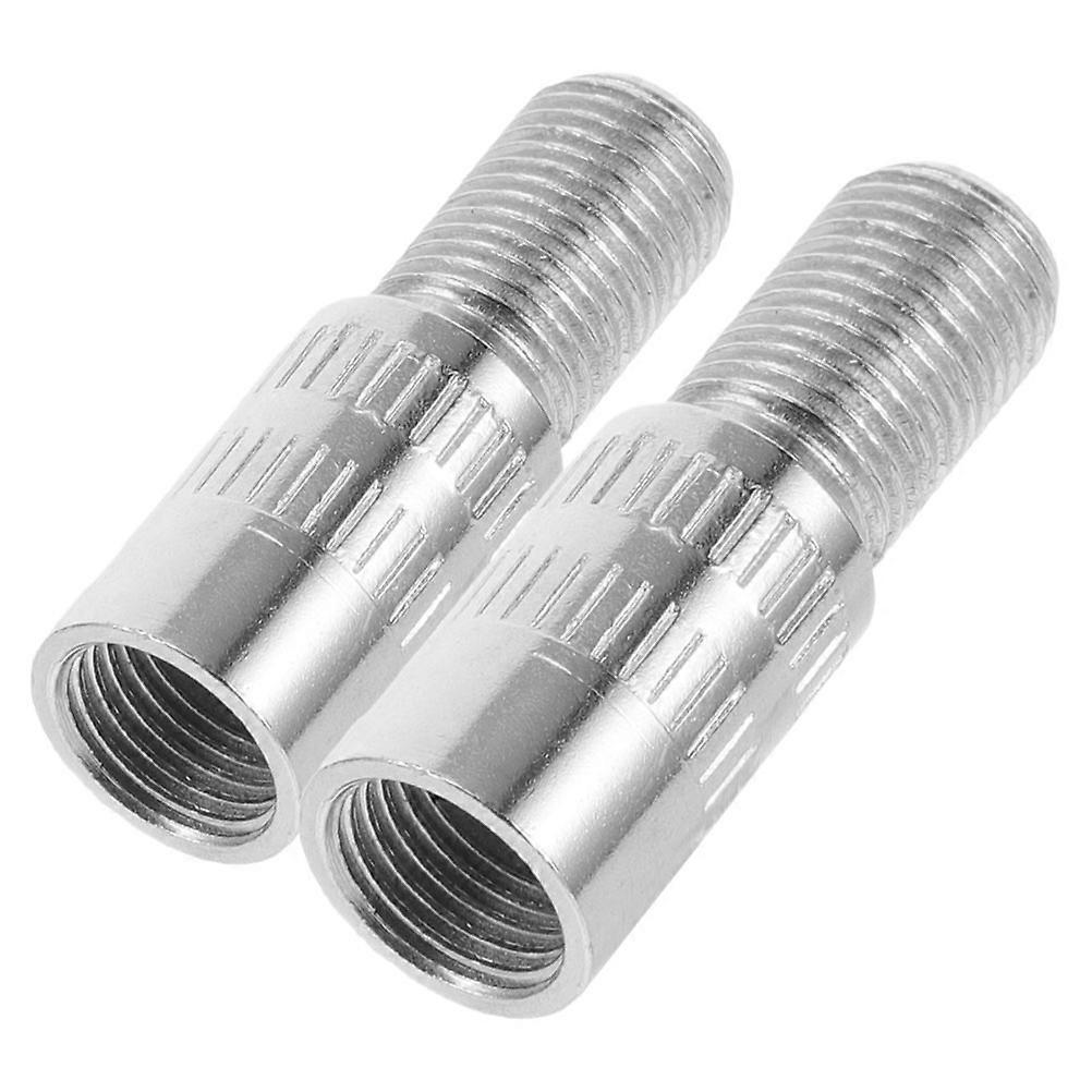 2Pcs Universal Tire Valve Stem Extensions Cap Extender for Car Truck Motorcycle Bicycle Air Pumps Attachments