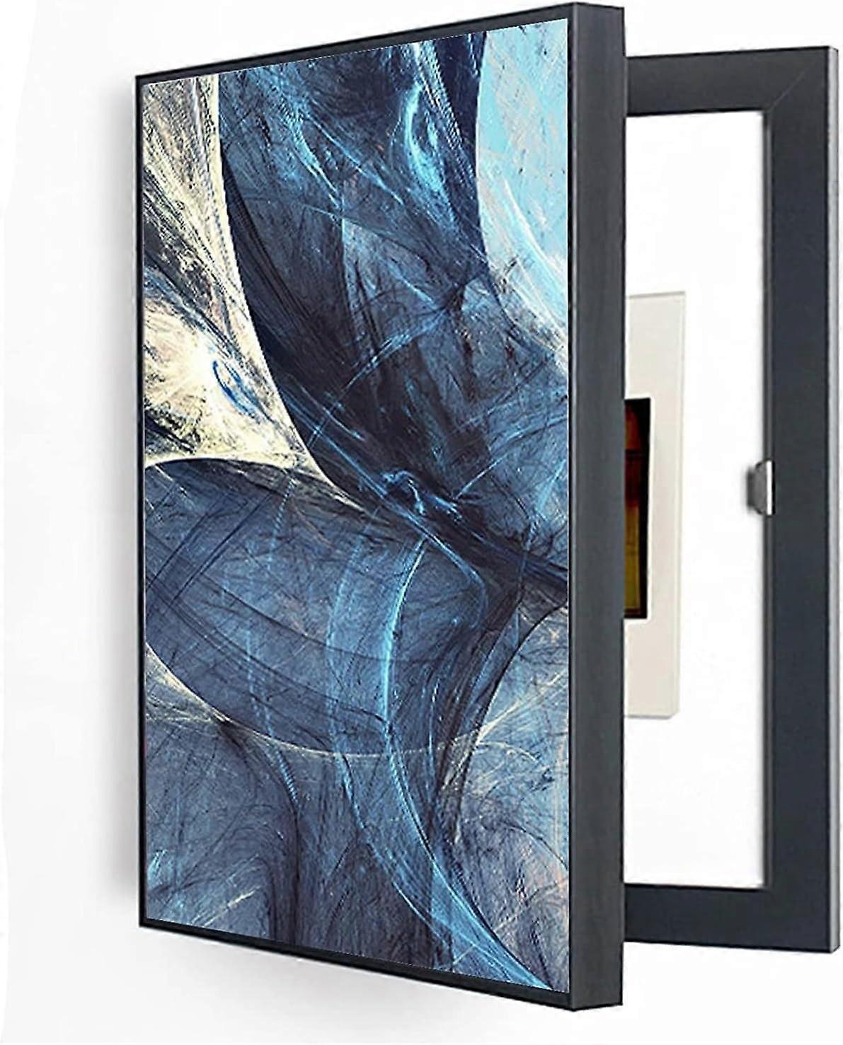 Wall Mounted Electrical Panel Cover Decorative 60x80 Cm J Model For Home Meter Boxes And Distribution Boxes