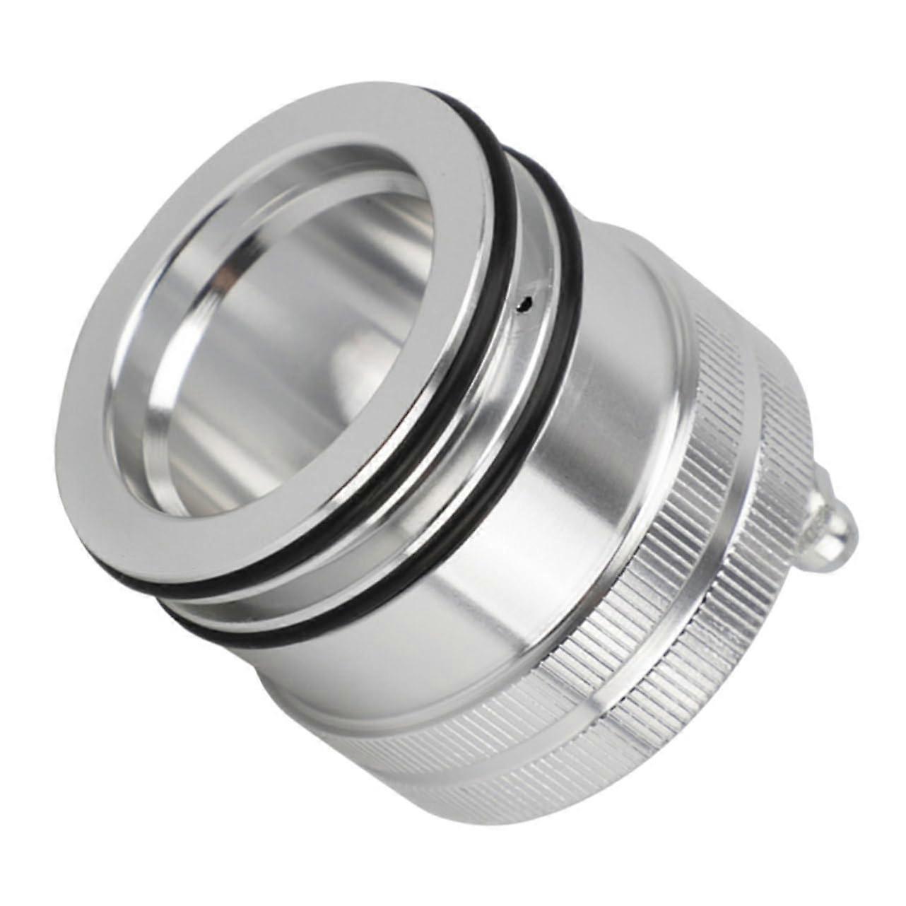 Wheel Bearing Grease Tool For Rear Wheel Bearings Compact Lubricant Applicator Kit Durable Metal Silver