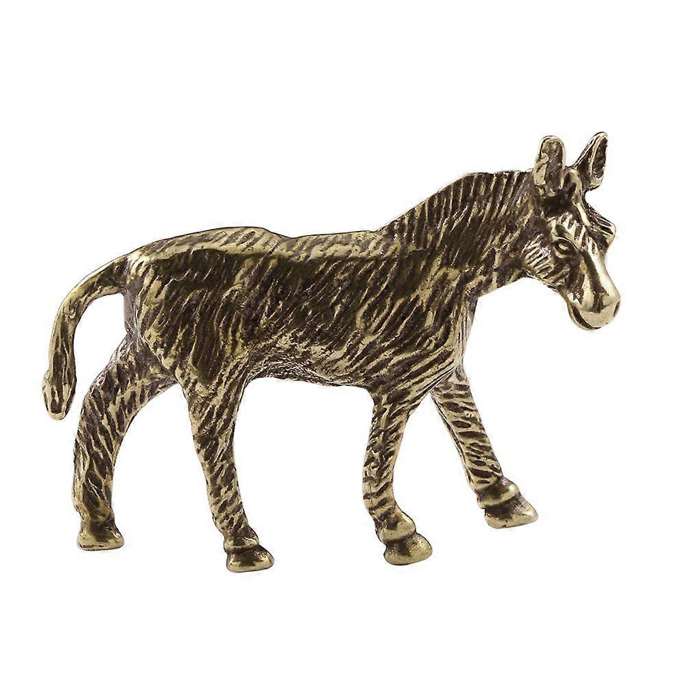 Farm Animal Ornament Standing Donkey Model Animal Cognitive Model Standing Donkey Model