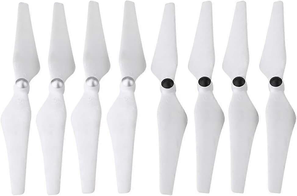 8 Phantom Propellers - Self-Locking Drone Blades (Black/White)