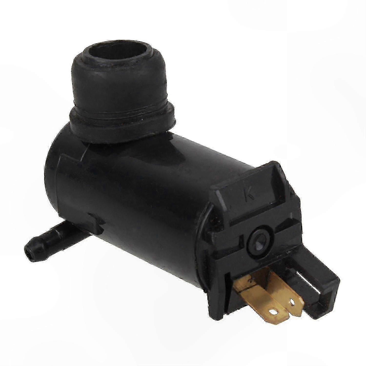 Durable Black Plastic Windshield Washer Pump for Efficient Cleaning Replacement Part 85340-08010