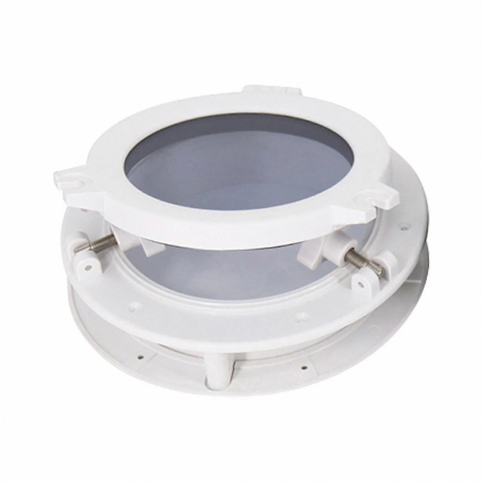 Durable Round Boat Window Replacement with Pre-Drilled Installation Opening
