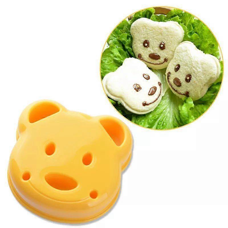 Bear Shape Sandwich Cutter Mold, Bread Sandwich Maker Mold for Kids