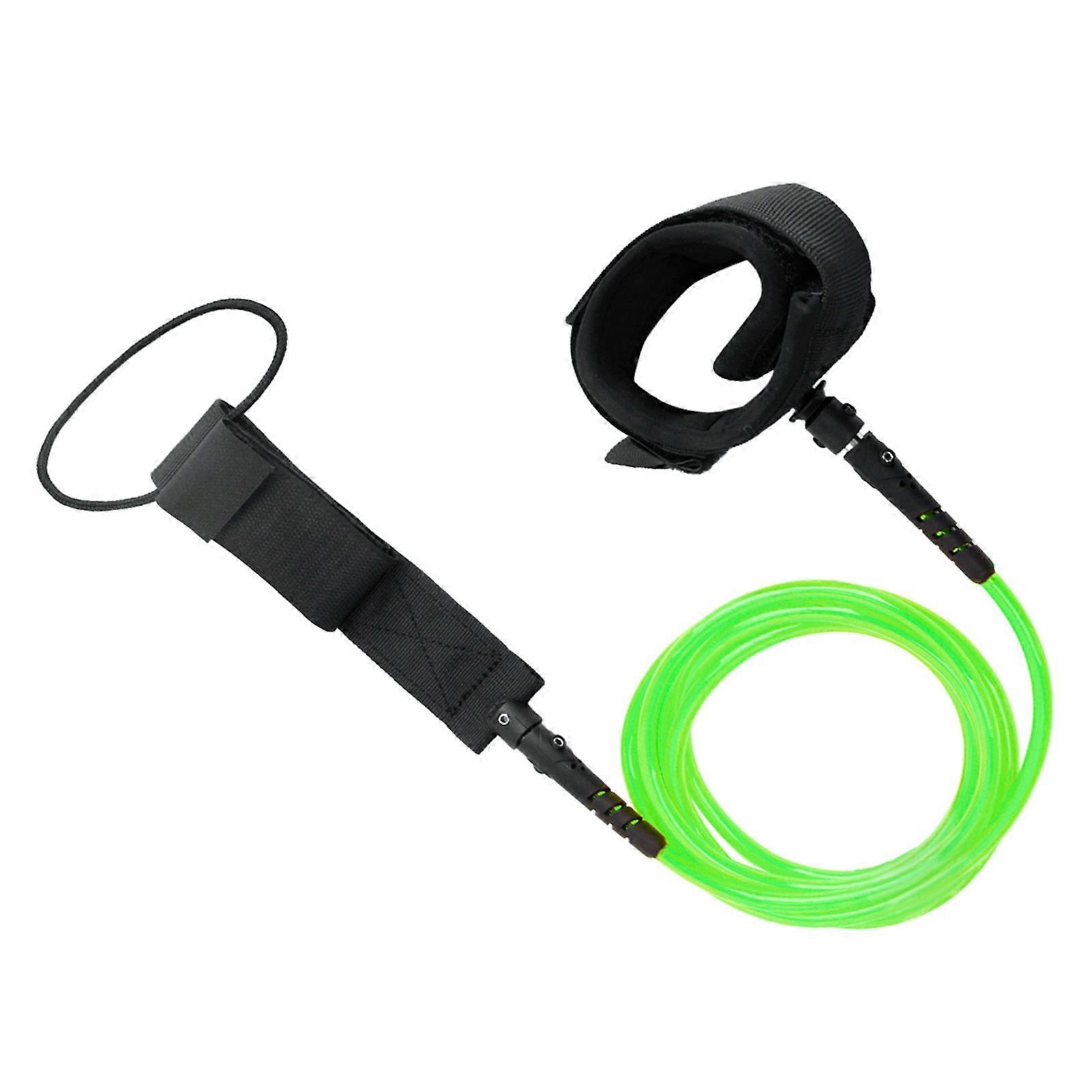 Surfboard Leash 7ft-9ft TPU Rope with Key Pocket, Multiple Colors