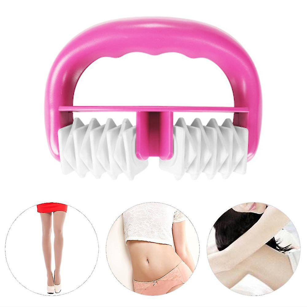 2 Wheels Plastic Muscle Massage Roller