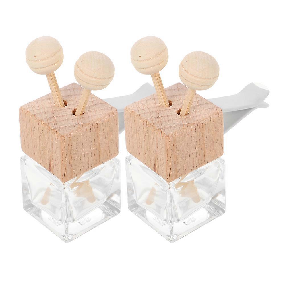 Car Air Vent Perfume Bottle Cute Aromatherapy Diffuser for Car 2Pcs