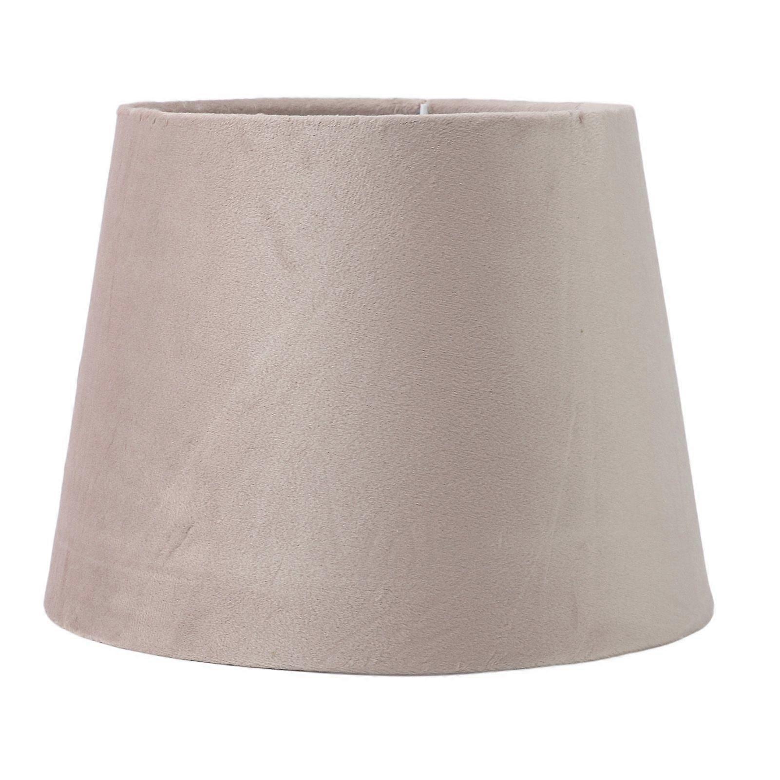 Small Lamp Shade Fabric Lampshade for Table Floor Light E27 E14 Dual Use Hand Crafted Conical Lamp Shade Beige