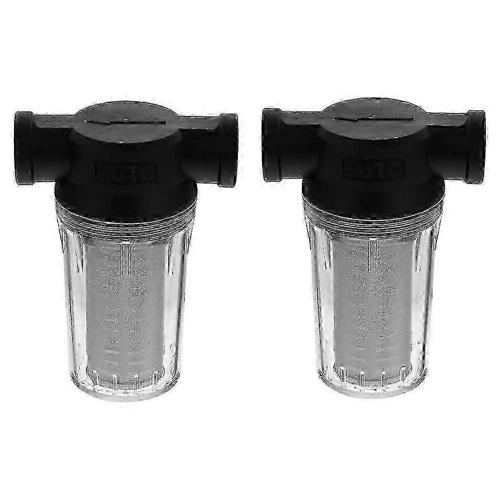 2 Pcs Hose Water Filter Inline Pipe Strainer Plumbing Accessories -...