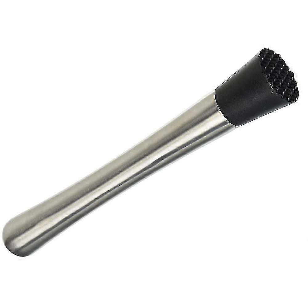 Professionel Drink Muddler rustfrit stål Støder W / rillet Nylon Hoved