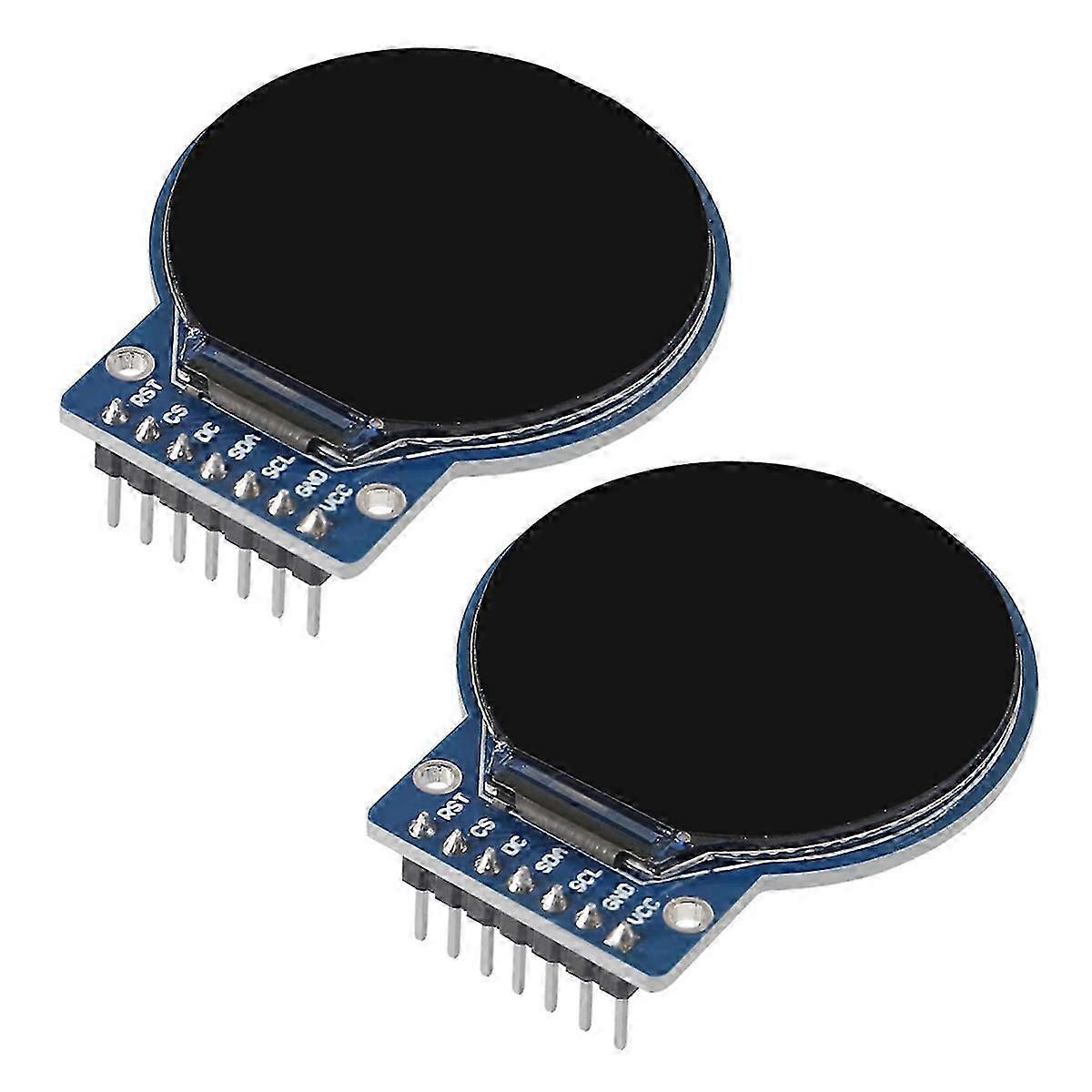 2025 1.28INCH Circular TFT Screen for RGB IPS HD 240 X 240 Resolution SPI Interface LCD Display Module 2pack