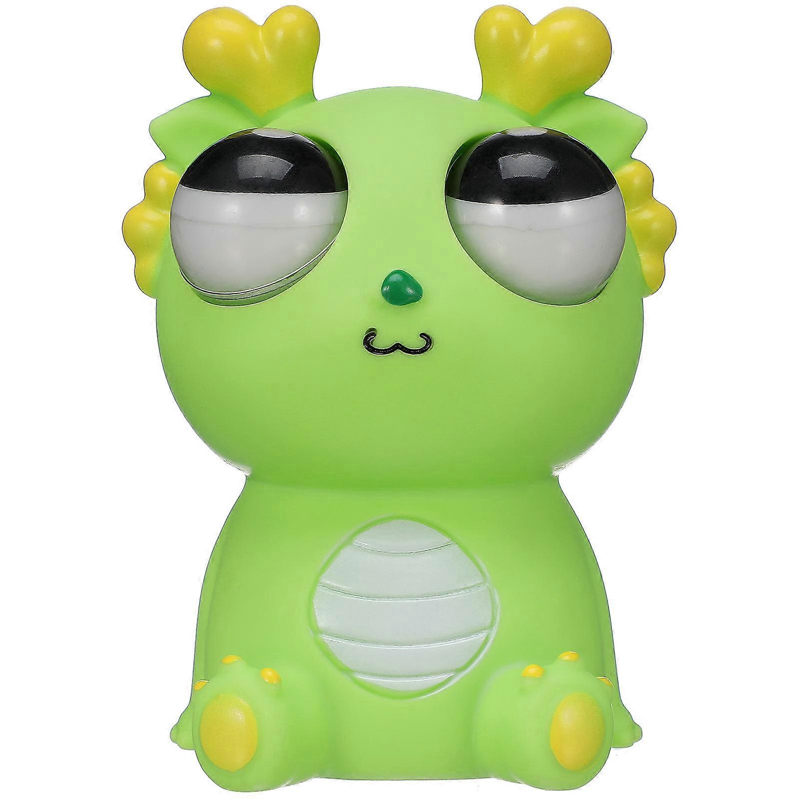 Popping Eyes Stress Relief Portable Fidget Toys for Kids Playing Green PVC
