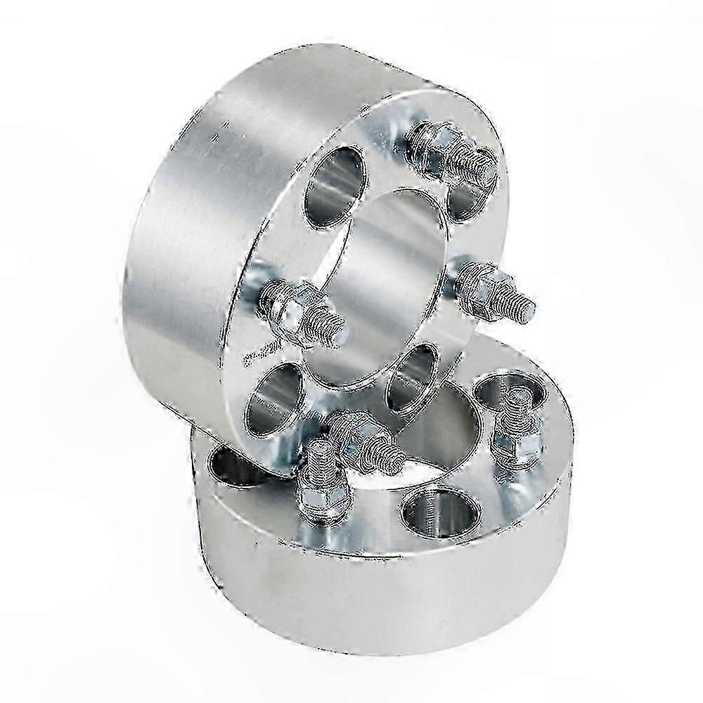 2 stk 4x137 ATV hjulsps passer for UTV sølvfarge