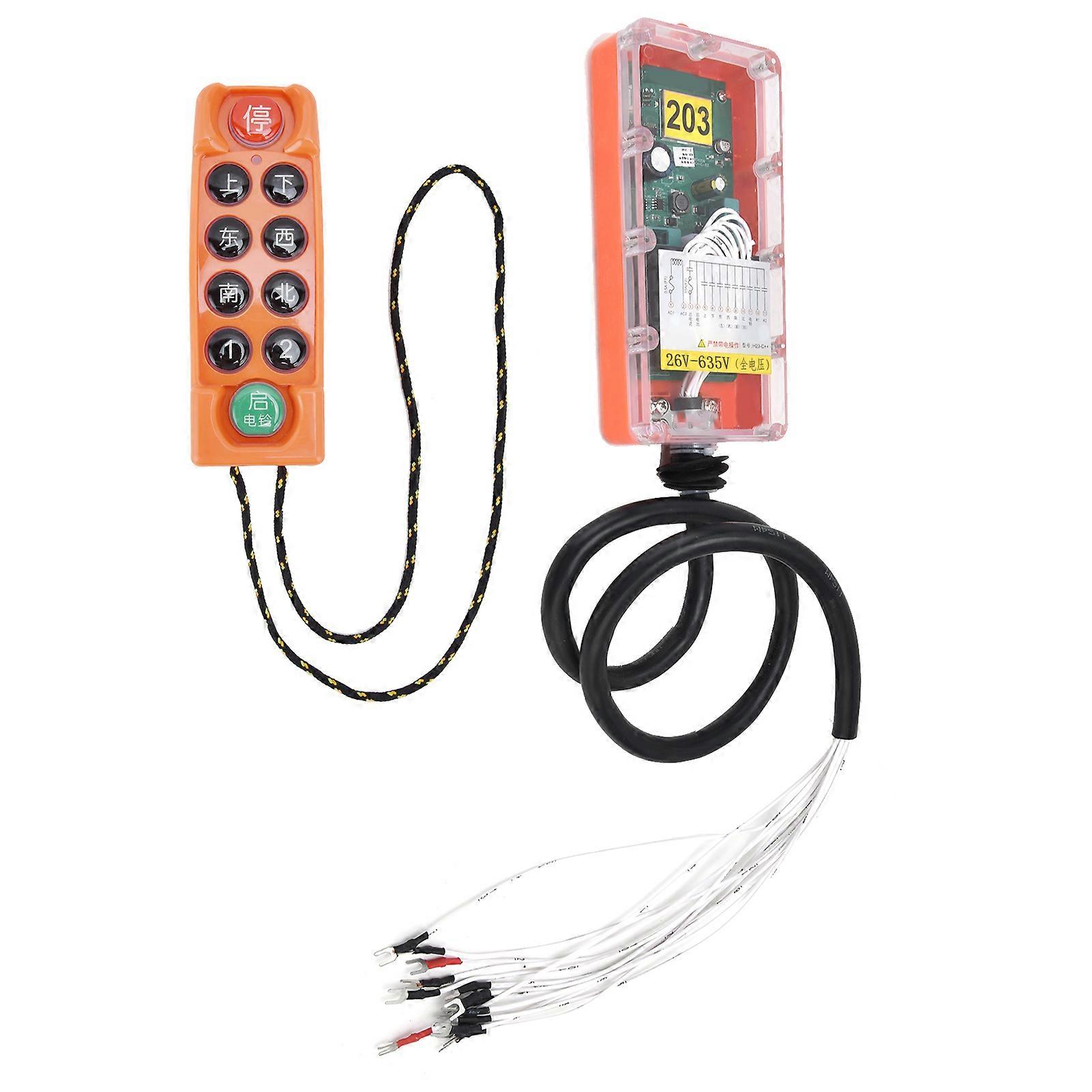 Wireless Crane Remote Control H23-C++ 26V-35V Full Voltage 100m Range