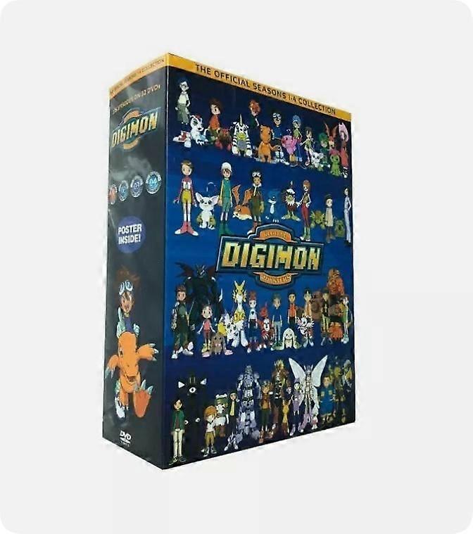 Digimon Digital Monster: The Complete Series Seasons 1-4 (DVD 32-Disc Box Set) αγγλική έκδοση