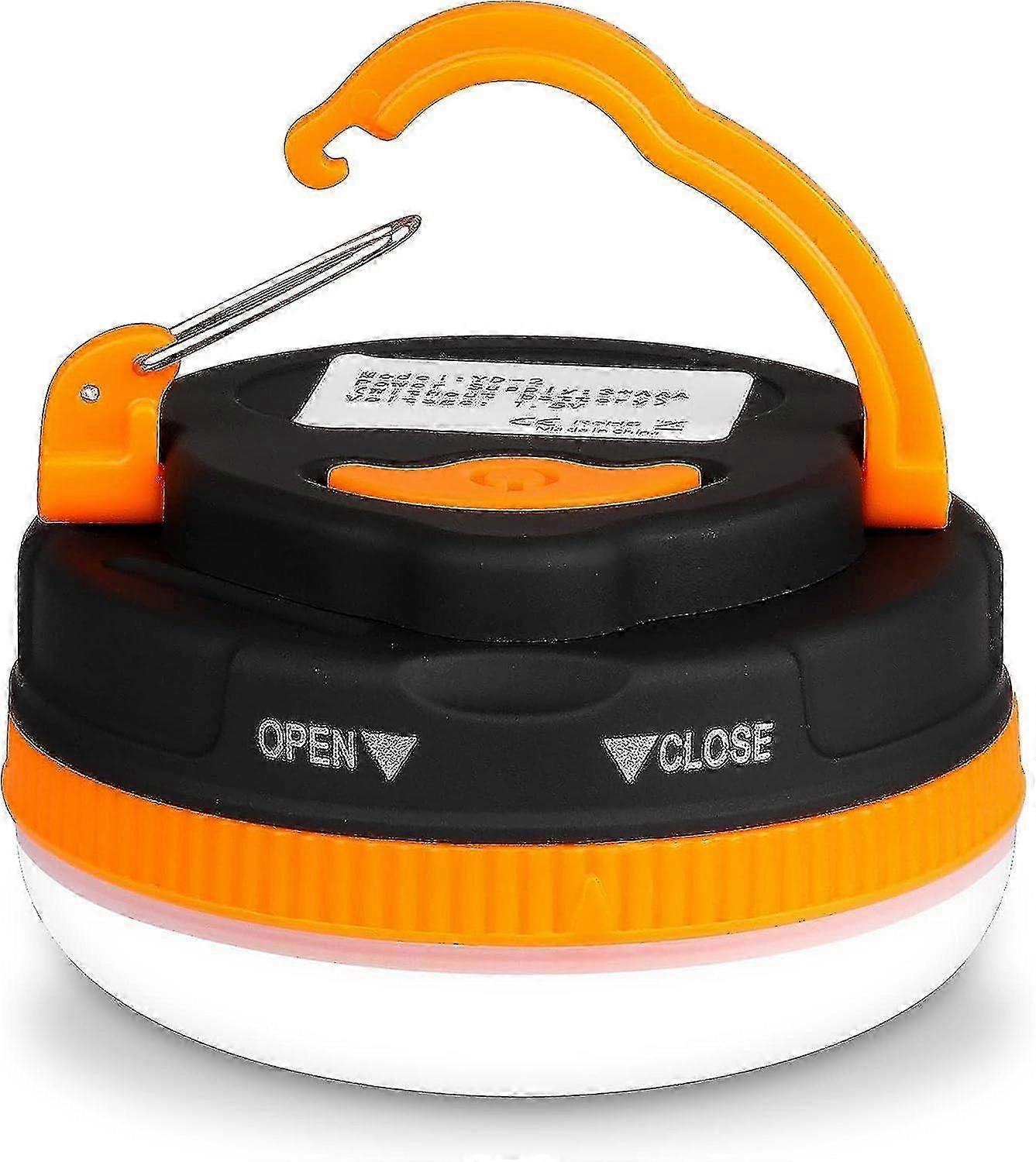 Portable Led Camping Tent Light With 5 Modes And Hook