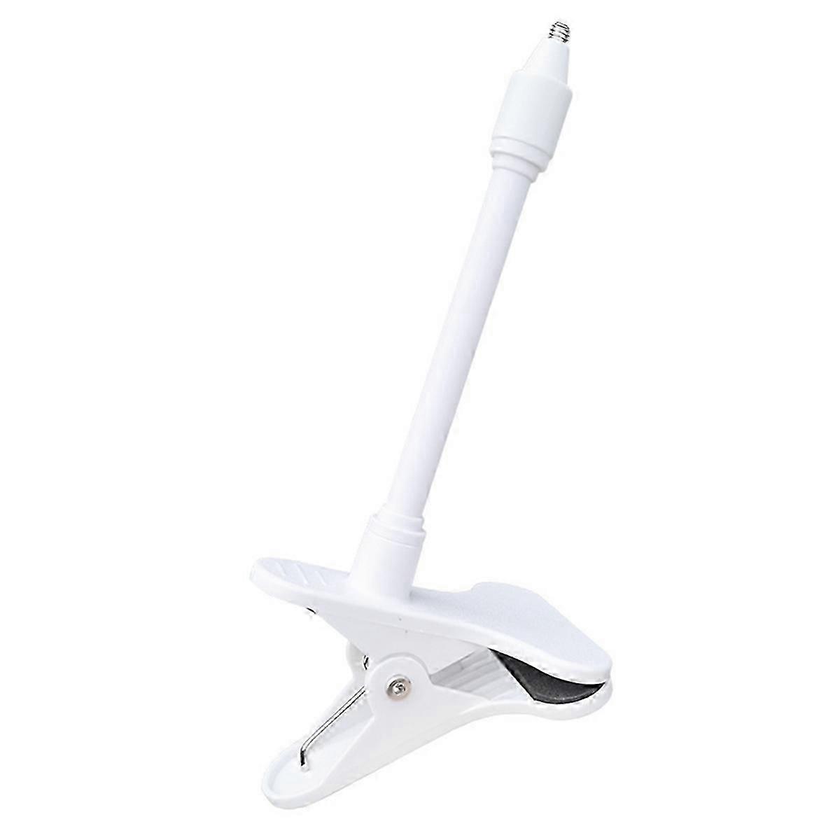Universal No Punching Clip Mount Webcam Stand Attaches to Crib for Baby Monitor Home Flexible Twist