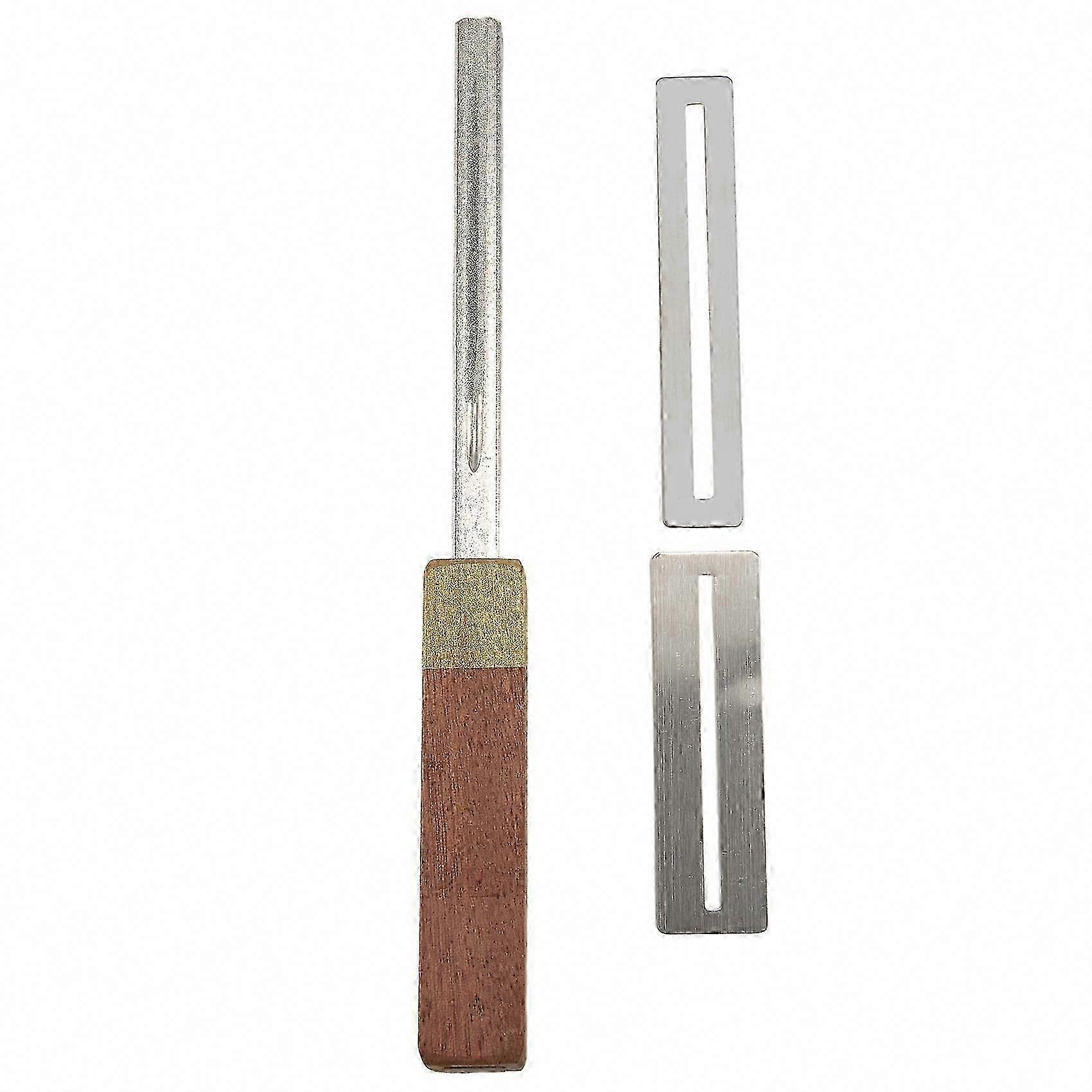 Guitar Fret Crowning File, Fret Edge File, Fret End Rounded Tool for Guitar Maintenance