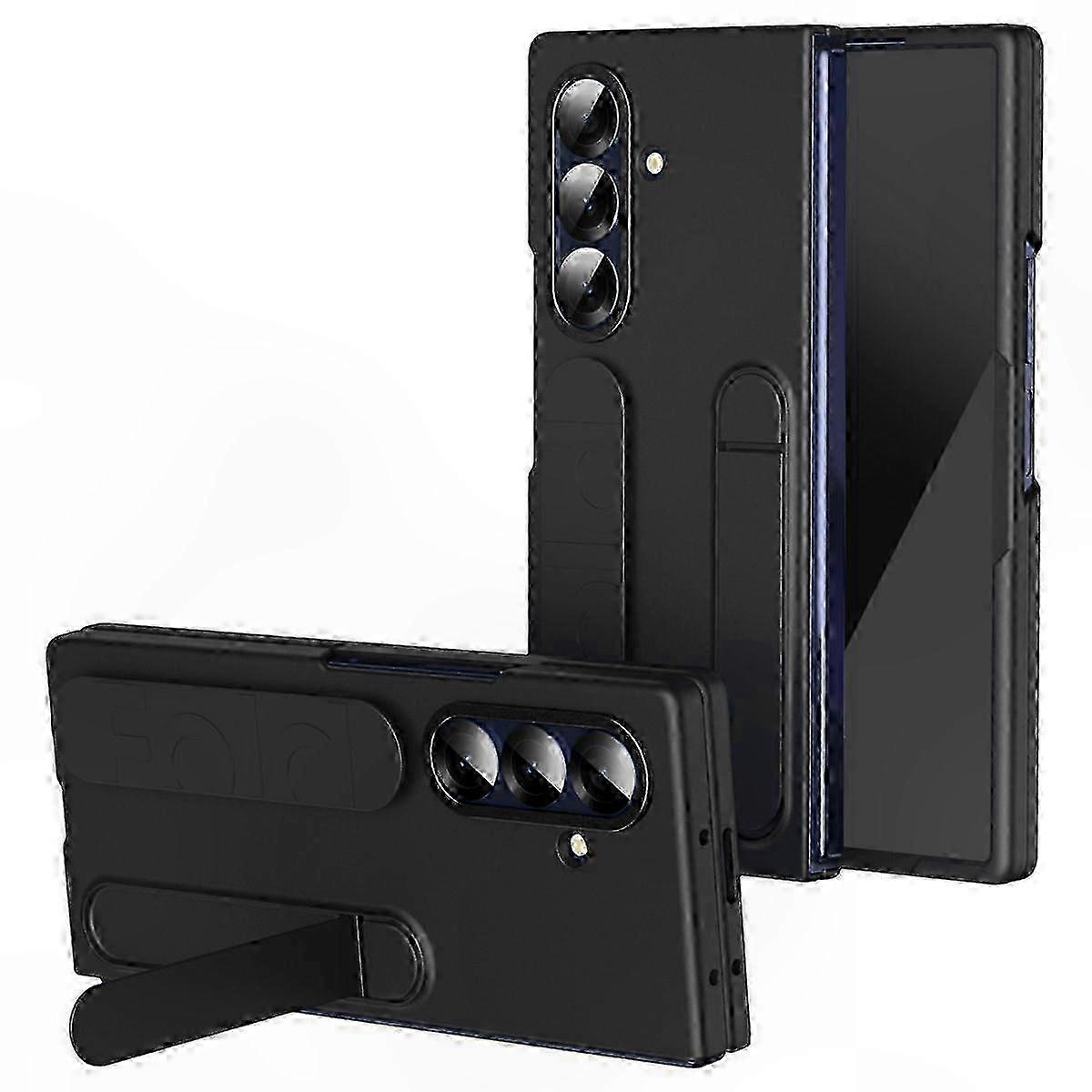 Universal 5G Phone Case with Kickstand and Wristband for Foldable Smartphones
