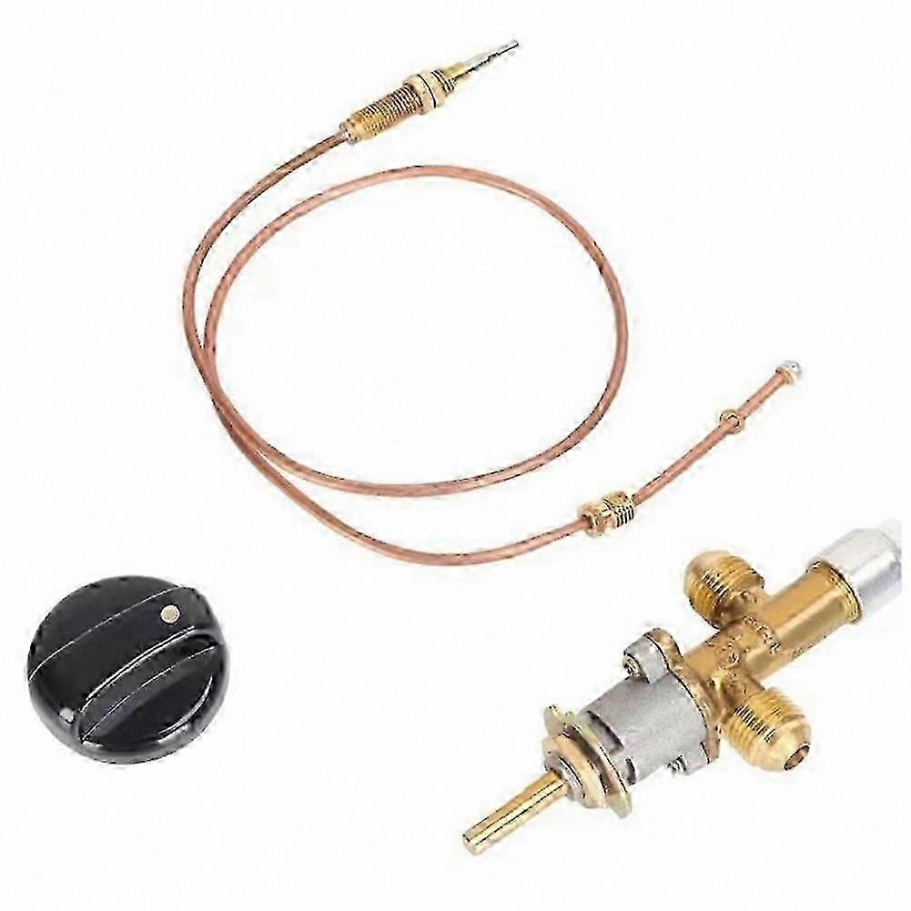 Flame Control Valve Kit for Gas Fireplace and Fire Pit Safety